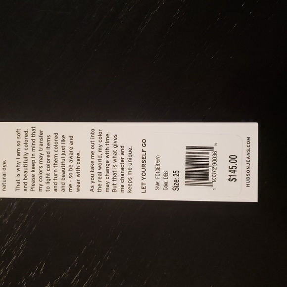 NWT! Hudson "Ruby" Short 25 - Picture 6 of 6